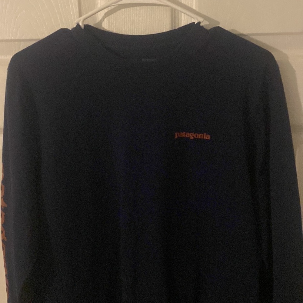 Patagonia men’s regular fit long sleeve tee - Picture 2 of 5